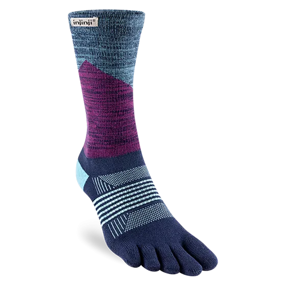 Injinji TRAIL Women's Specific Midweight Crew Running Socks