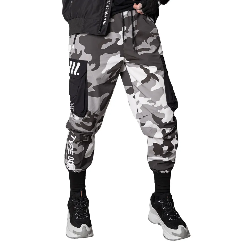 J-Type 005 Black Camo Athletic Joggers
