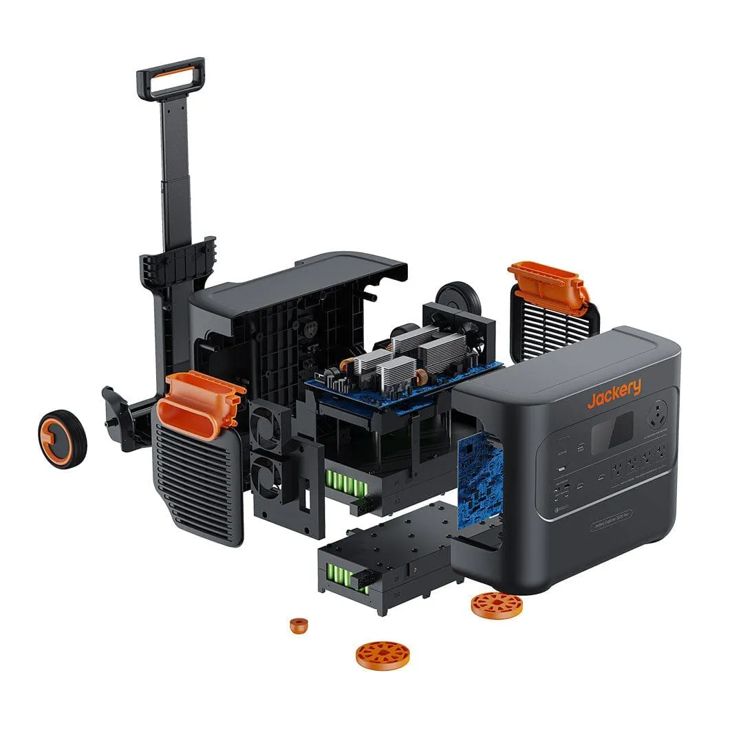 Jackery Solar Generator 3000 Pro   Solar Saga 200W