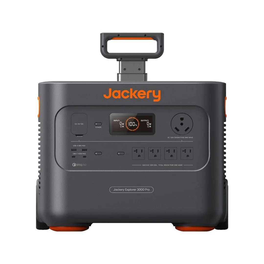 Jackery Solar Generator 3000 Pro   Solar Saga 200W