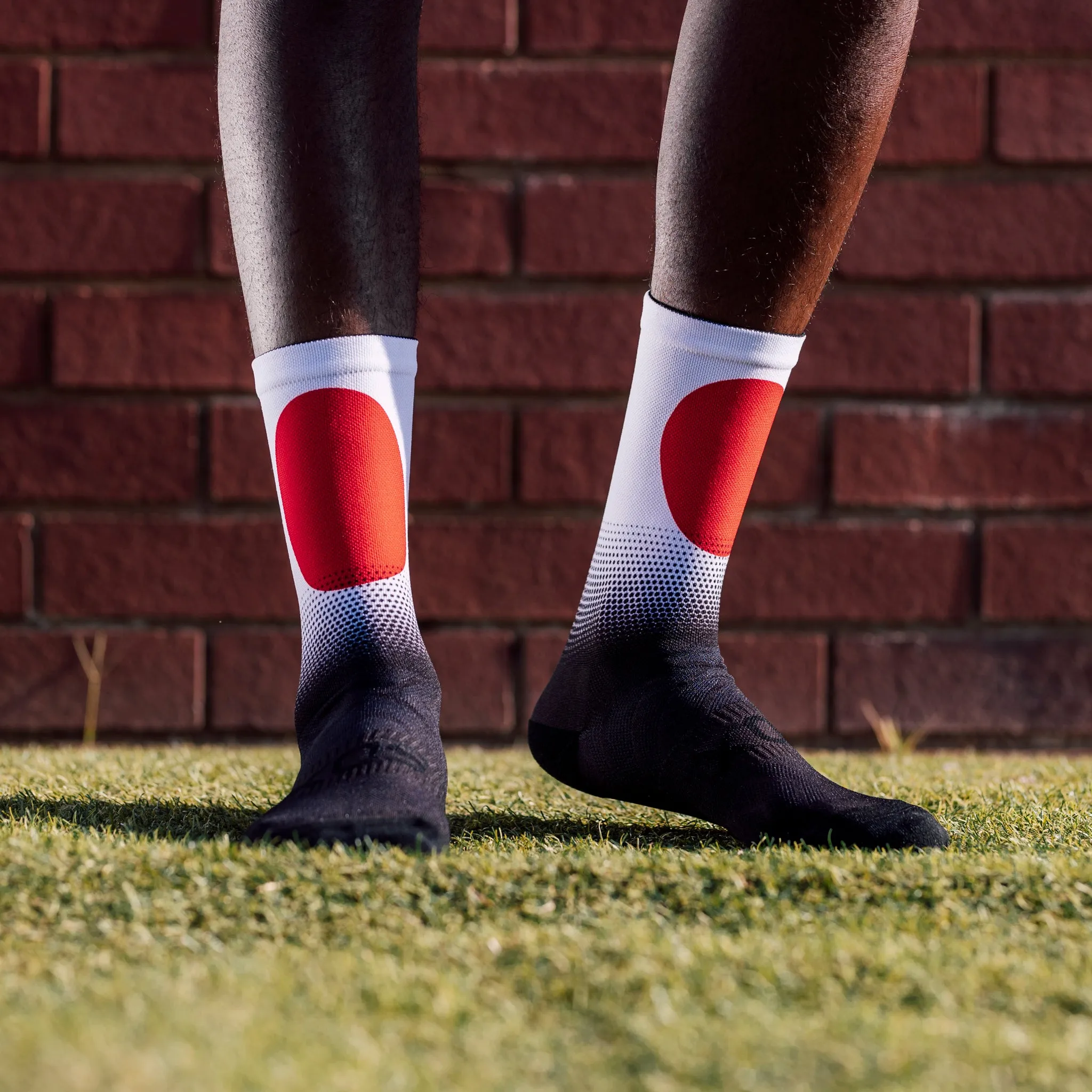 Japan Flag Socks