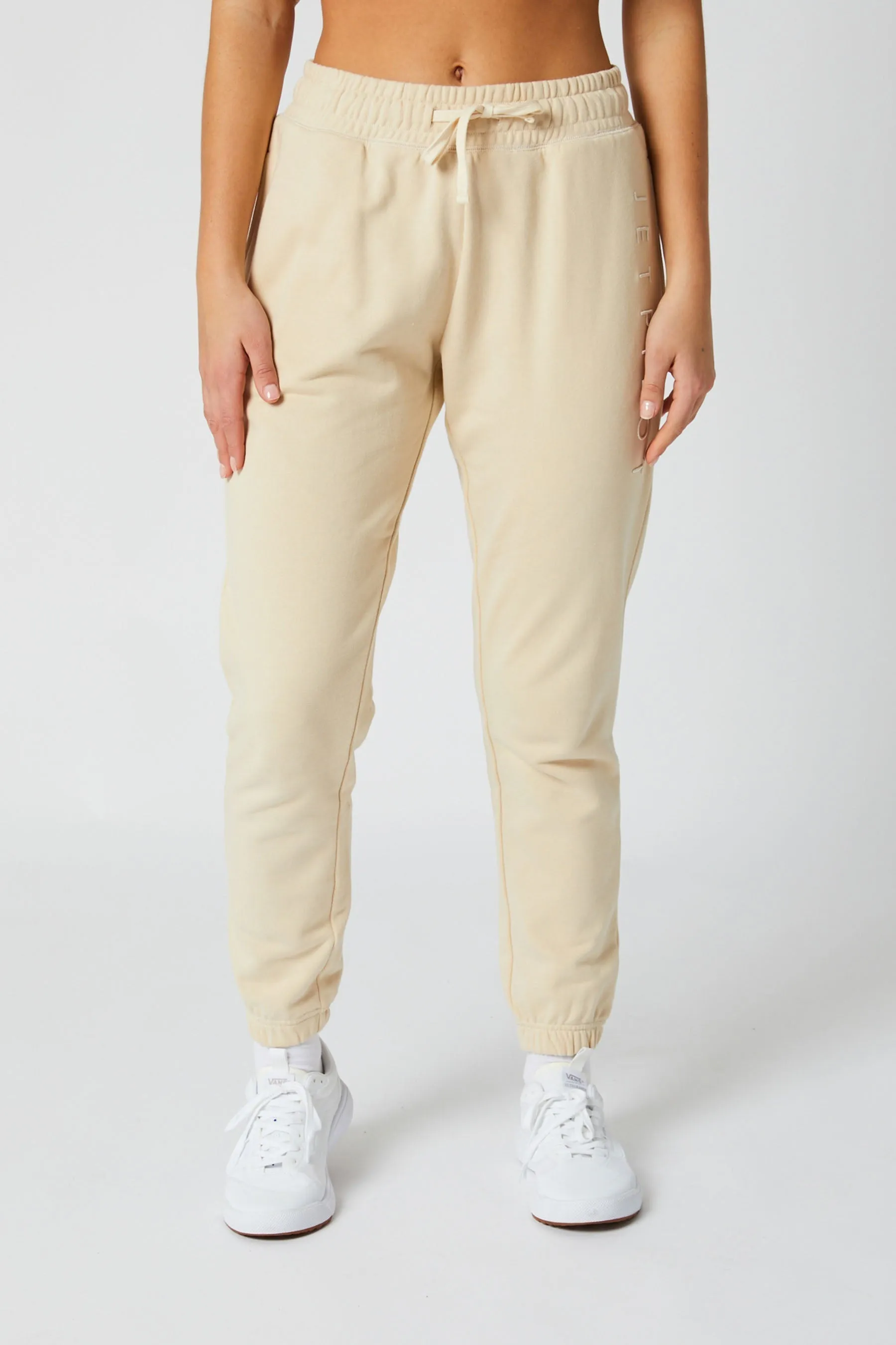 Jetpilot Simple Ladies Trackpant - Tan