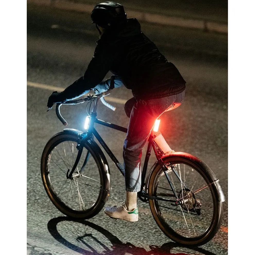 Knog Mid Cobber Bike Light Set - Black
