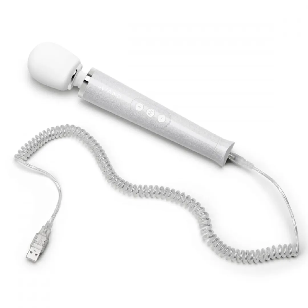 Le Wand All That Glimmers Wand Vibrator  - White