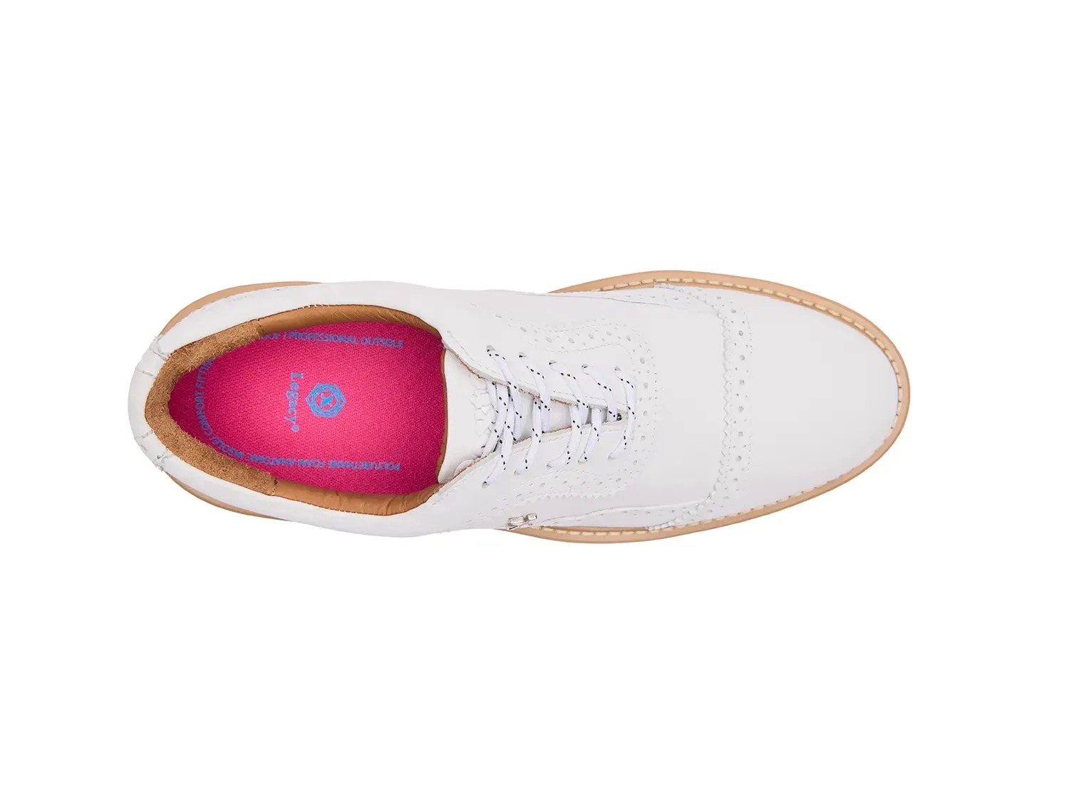 Legacy Hope Pro Spiked Golf Shoes White