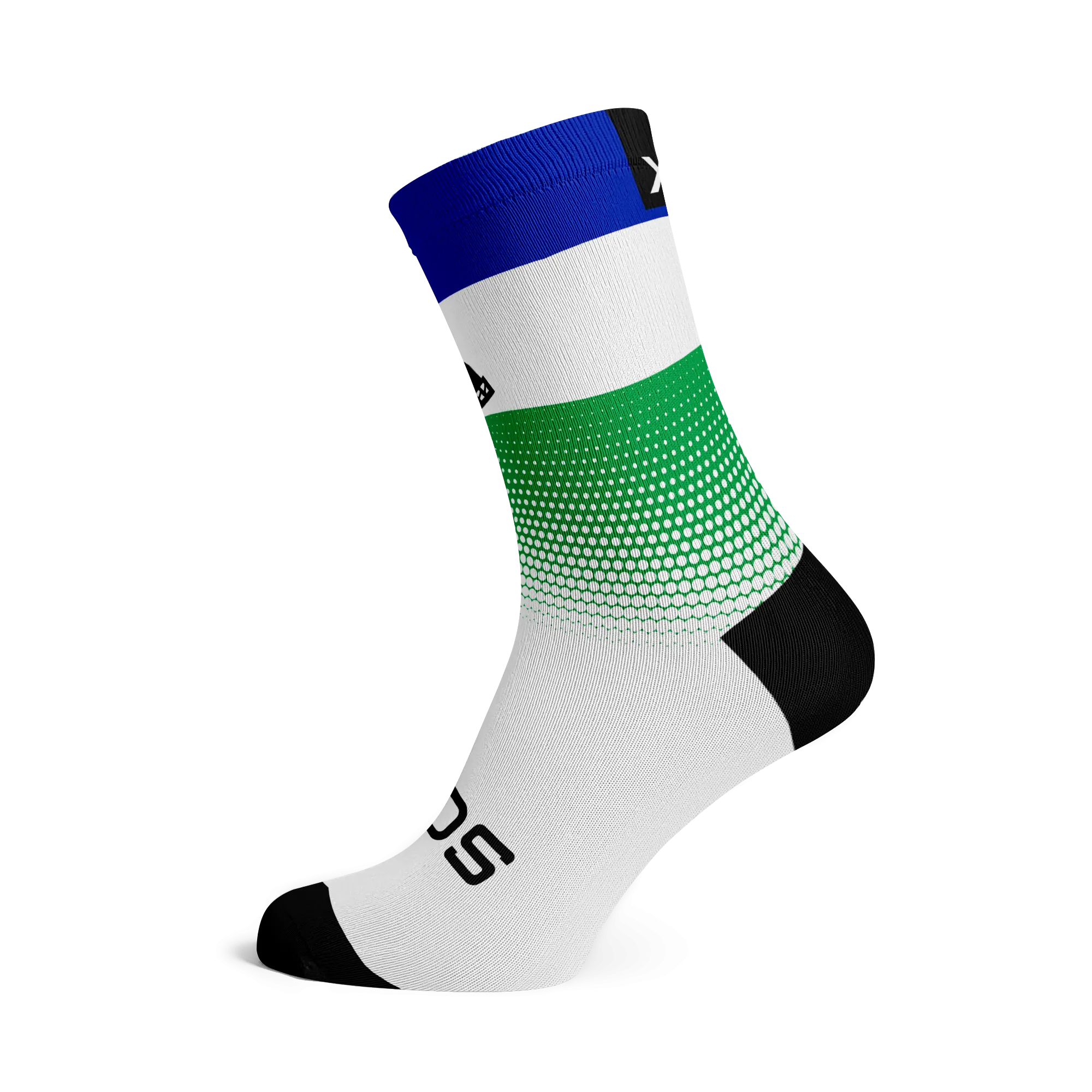 Lesotho Flag Socks