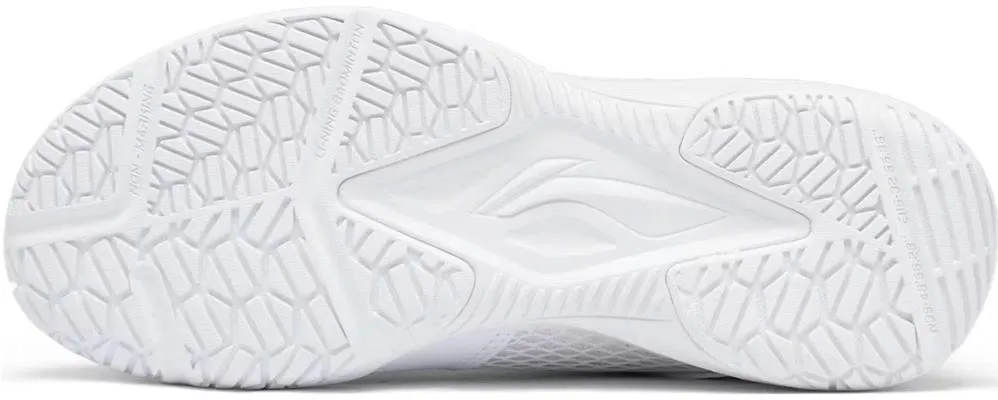 Li-Ning Thunder Lite Unisex Badminton Shoes - White / Grey