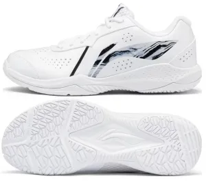 Li-Ning Thunder Lite Unisex Badminton Shoes - White / Grey