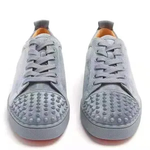 Low-cut frosted-toe spiked Men sneakers