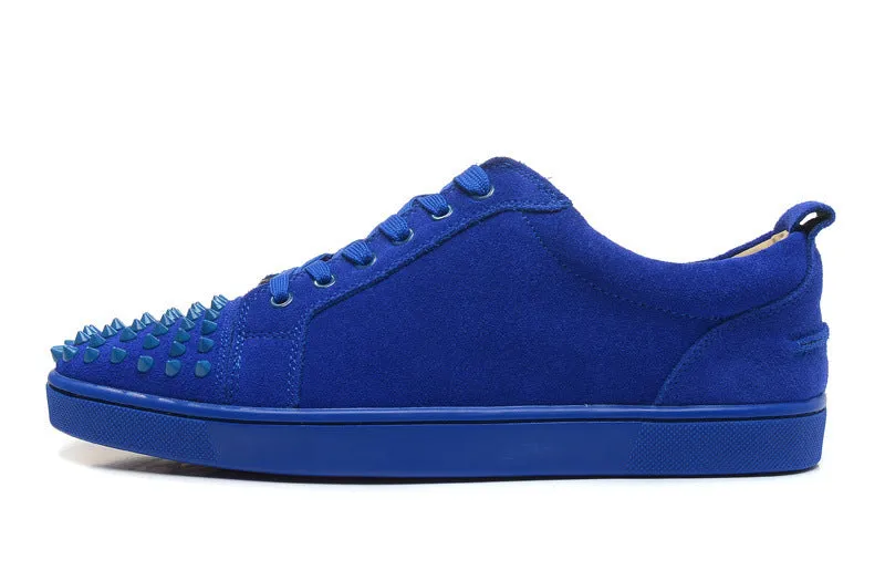 Low-cut frosted-toe spiked Men sneakers