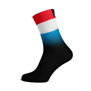 Luxembourg Flag Socks