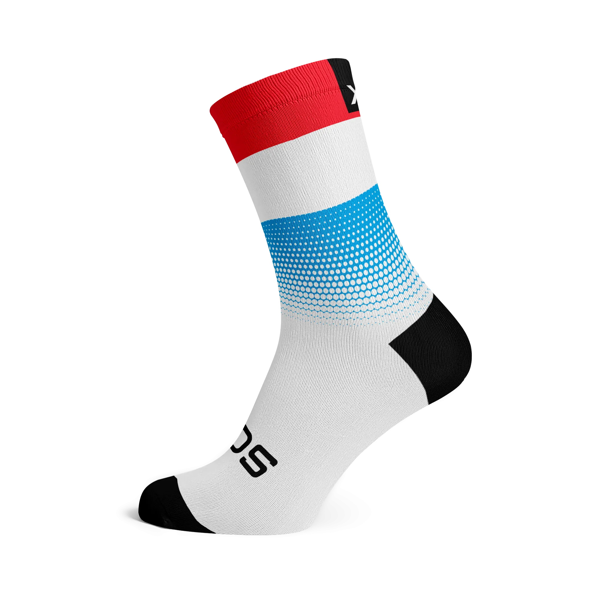 Luxembourg Flag Socks