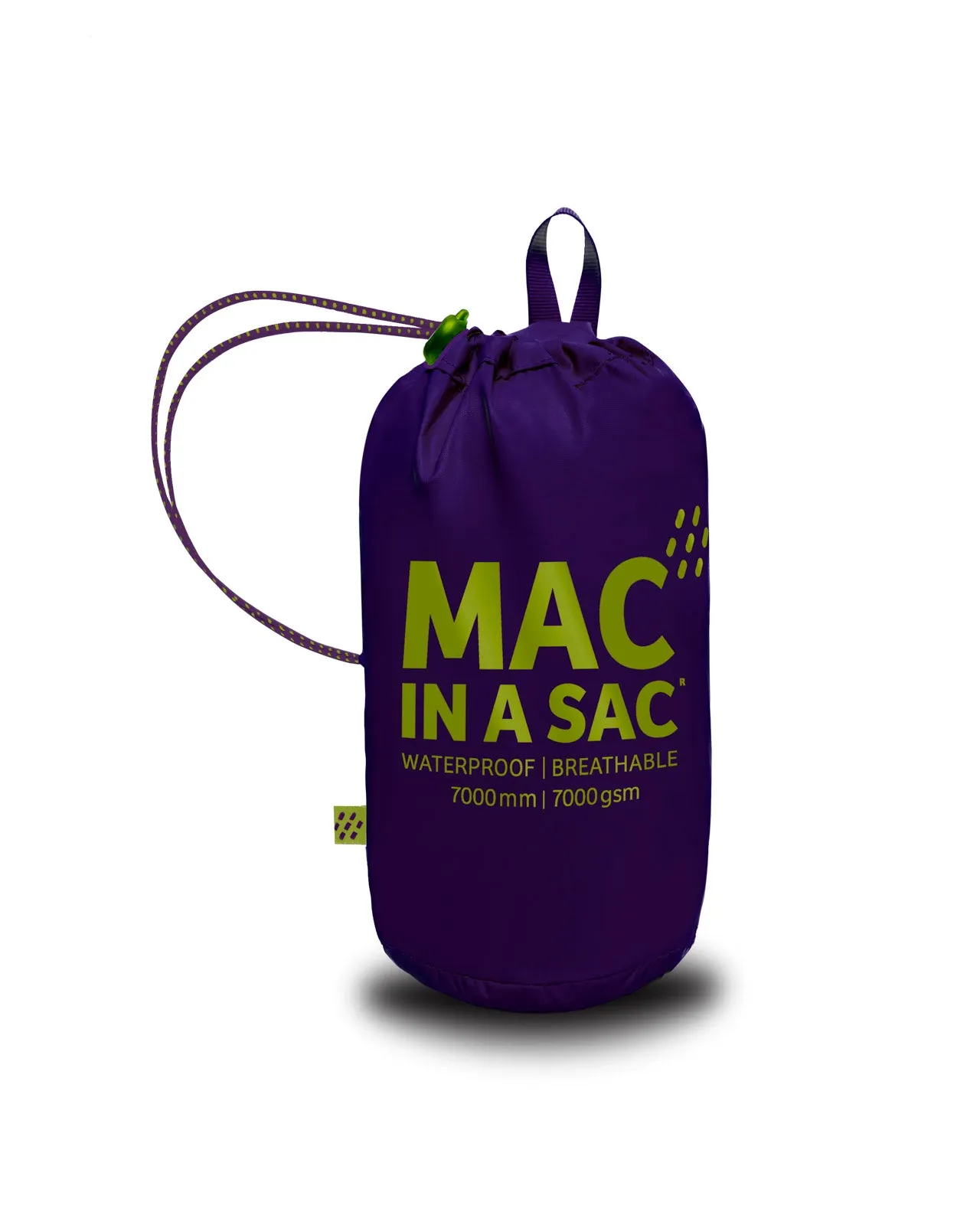 Mac in a Sac Origin Unisex Waterproof Packaway Jacket - Grape