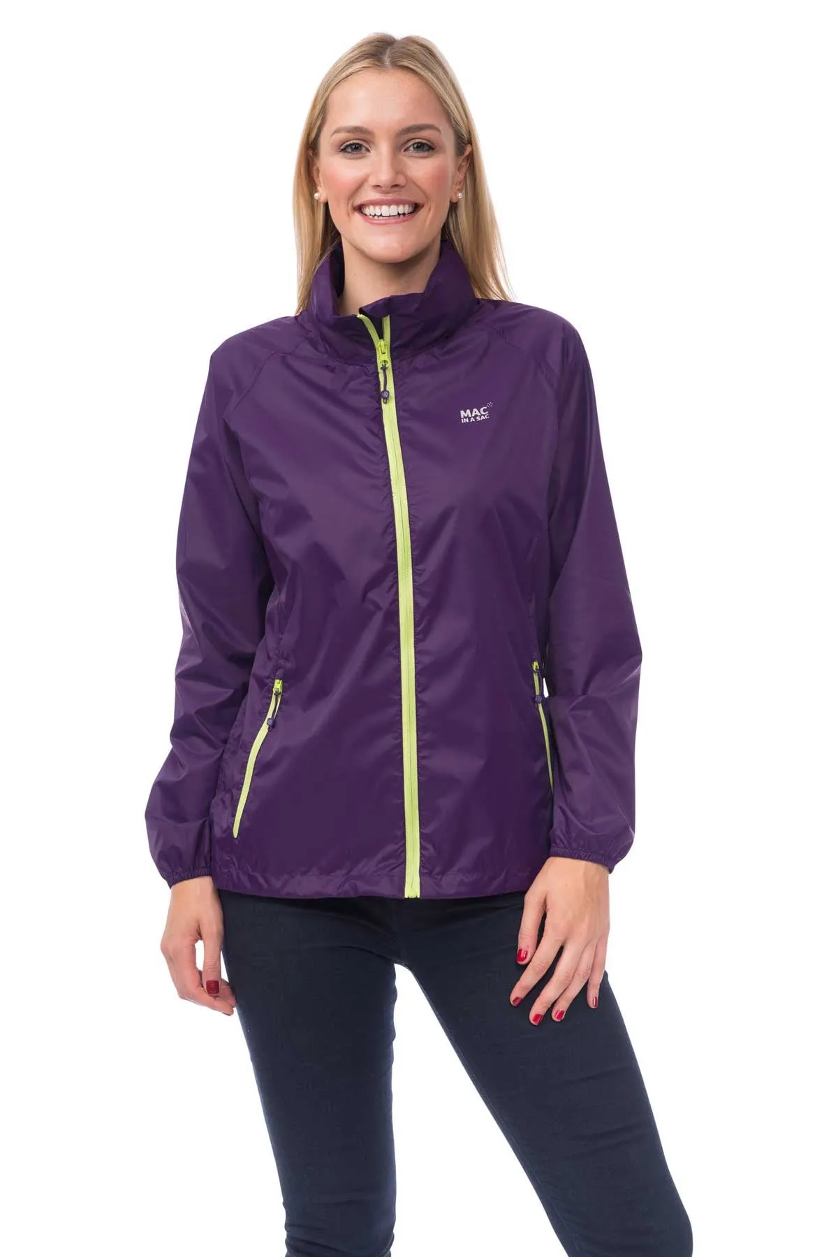 Mac in a Sac Origin Unisex Waterproof Packaway Jacket - Grape
