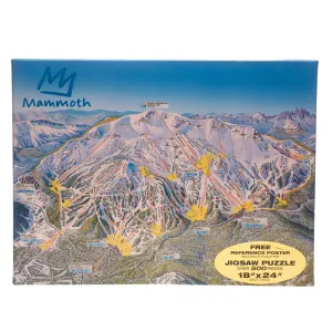 MAMMOTH TRAIL MAP JIGSAW PUZZLE