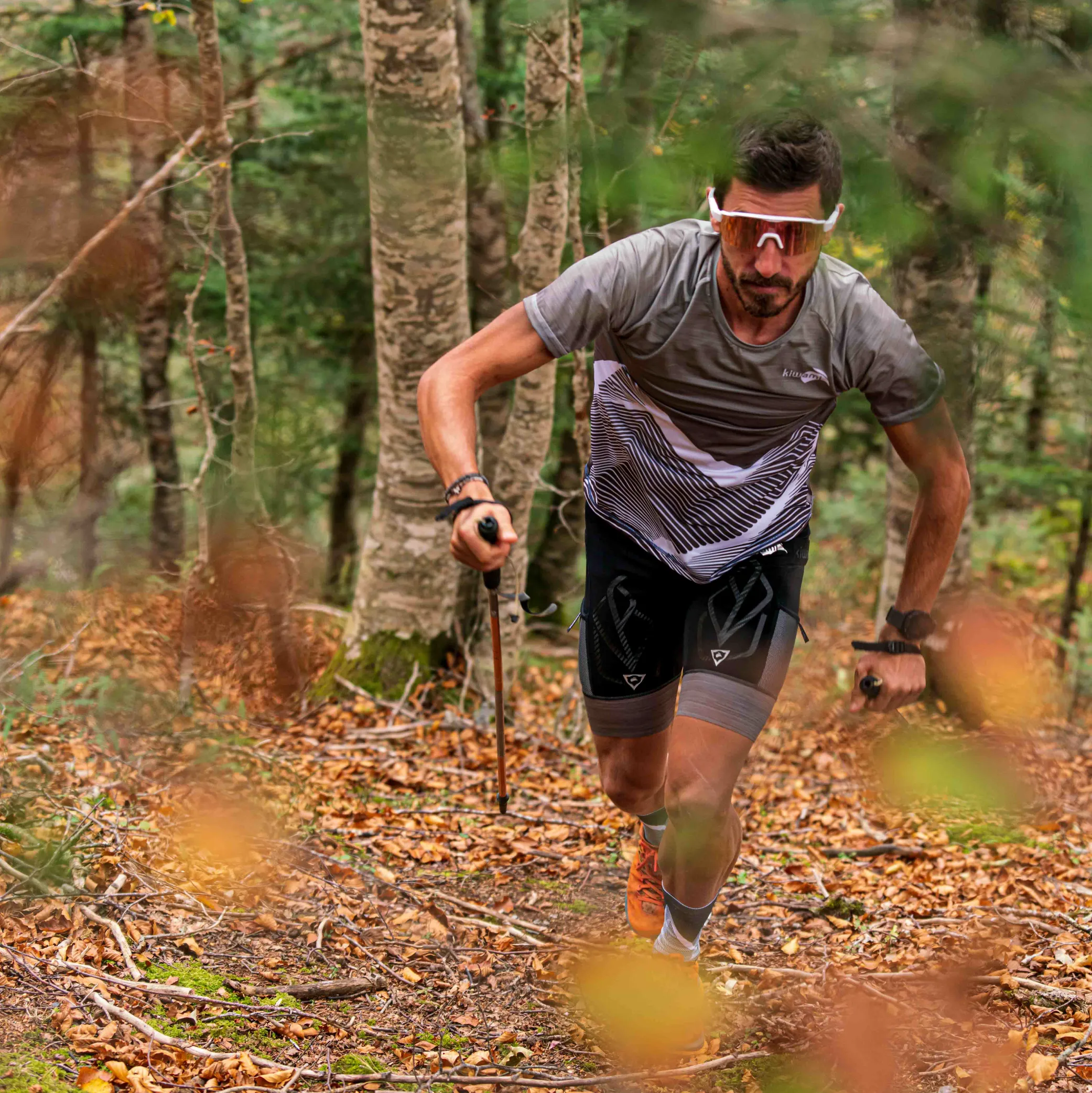 Men's running t-shirt Bivouac