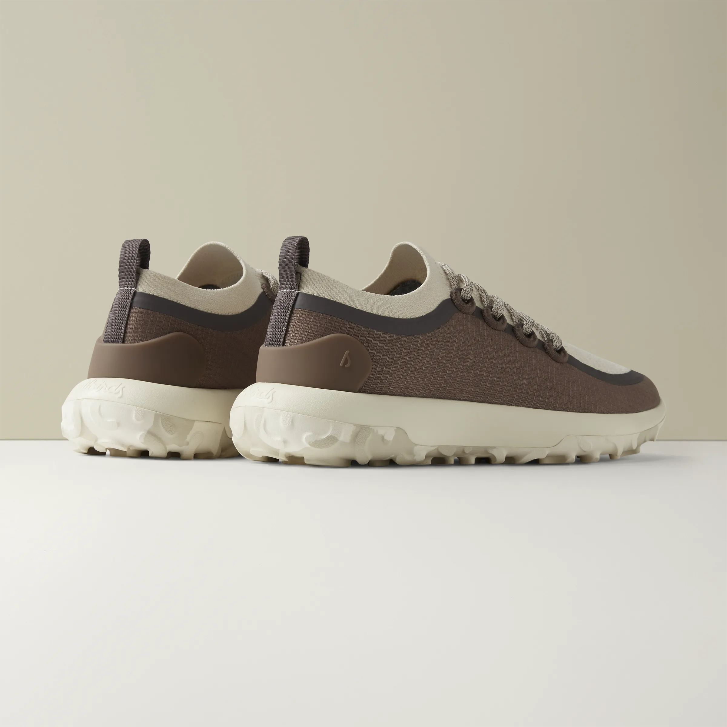 Men's Trail Runners - Hazy Cocoa/Dark Cocoa (Stony Cream Sole)