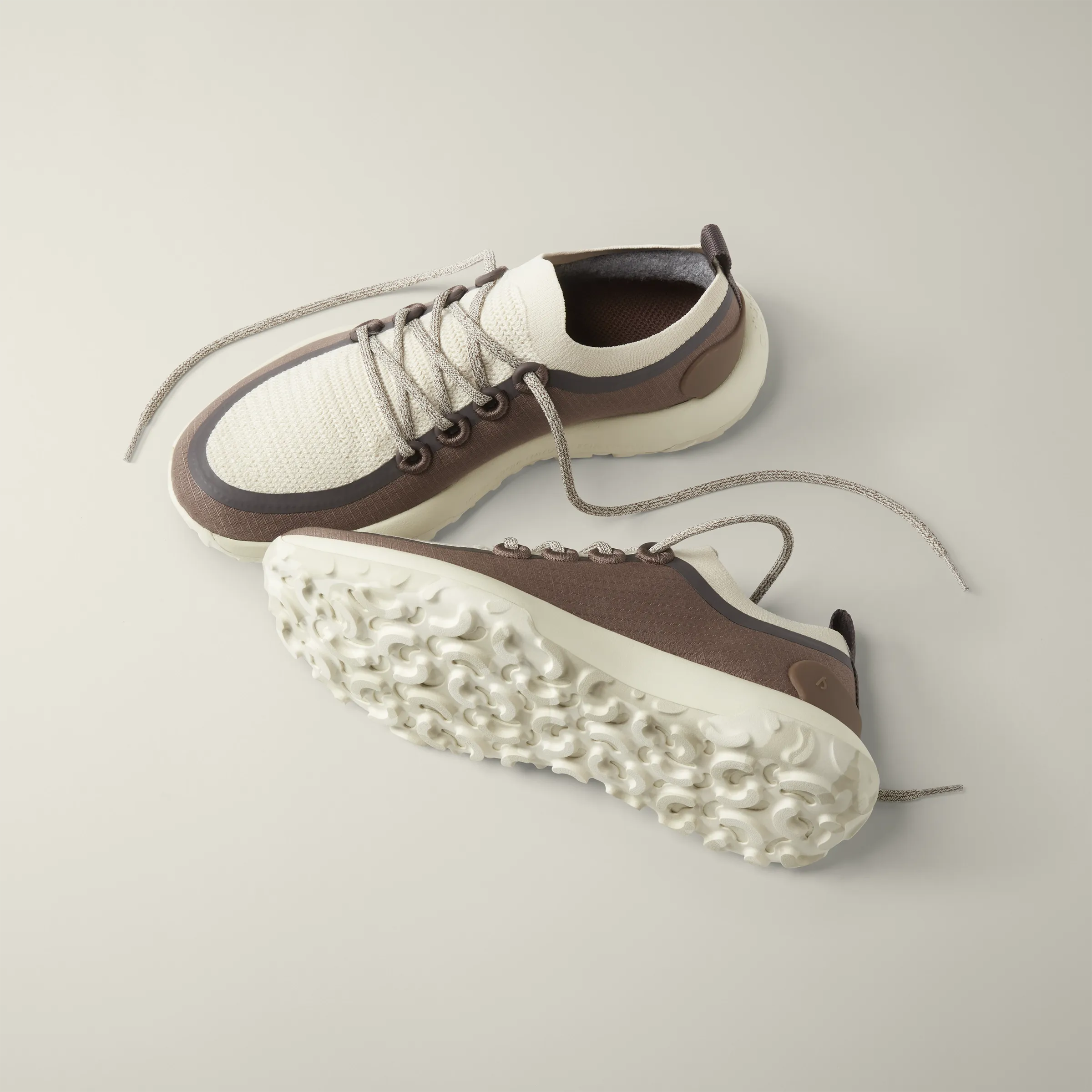 Men's Trail Runners - Hazy Cocoa/Dark Cocoa (Stony Cream Sole)