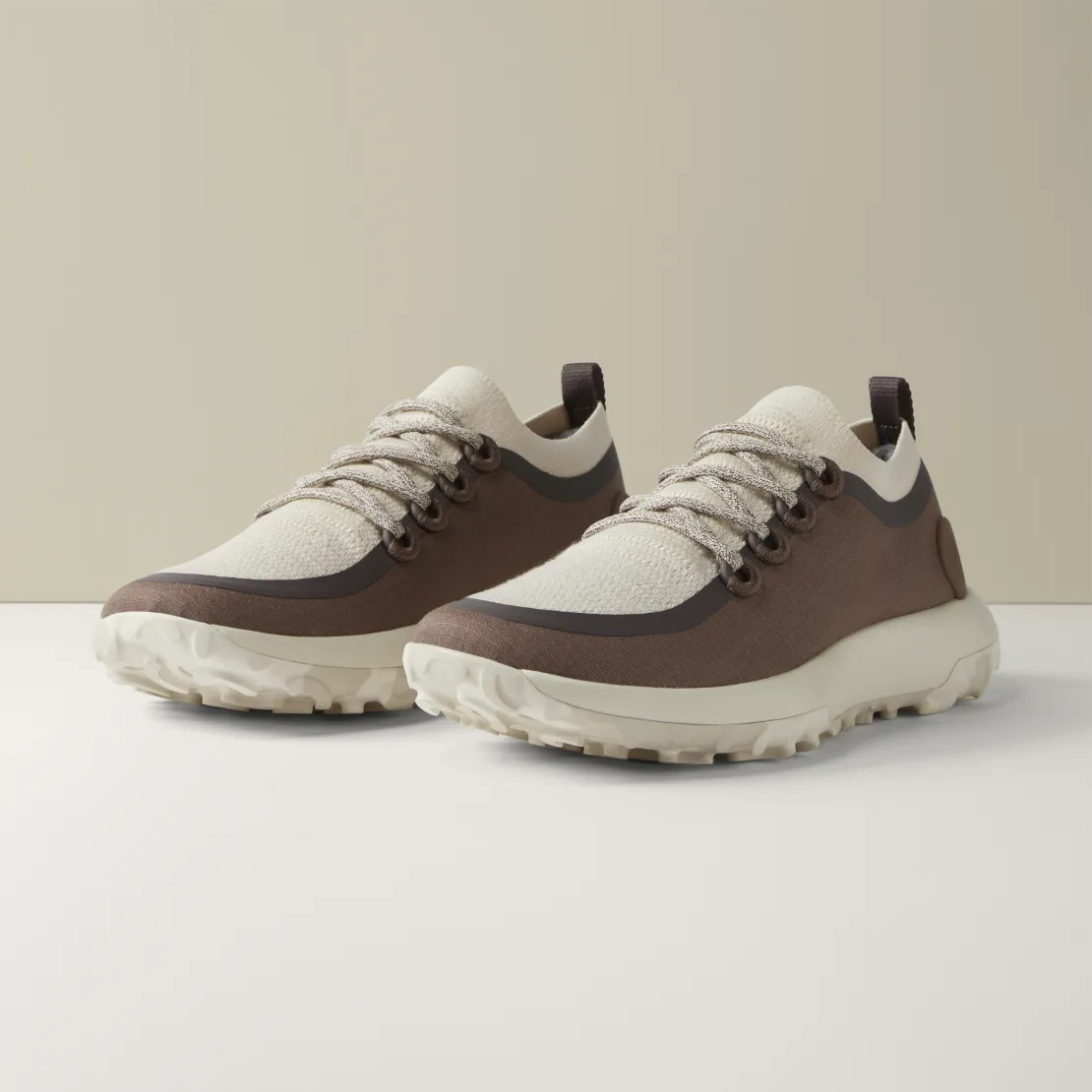 Men's Trail Runners - Hazy Cocoa/Dark Cocoa (Stony Cream Sole)
