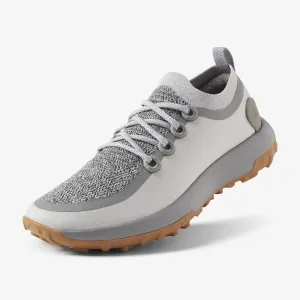 Men's Trail Runners - Medium Grey (Rugged Khaki Sole)