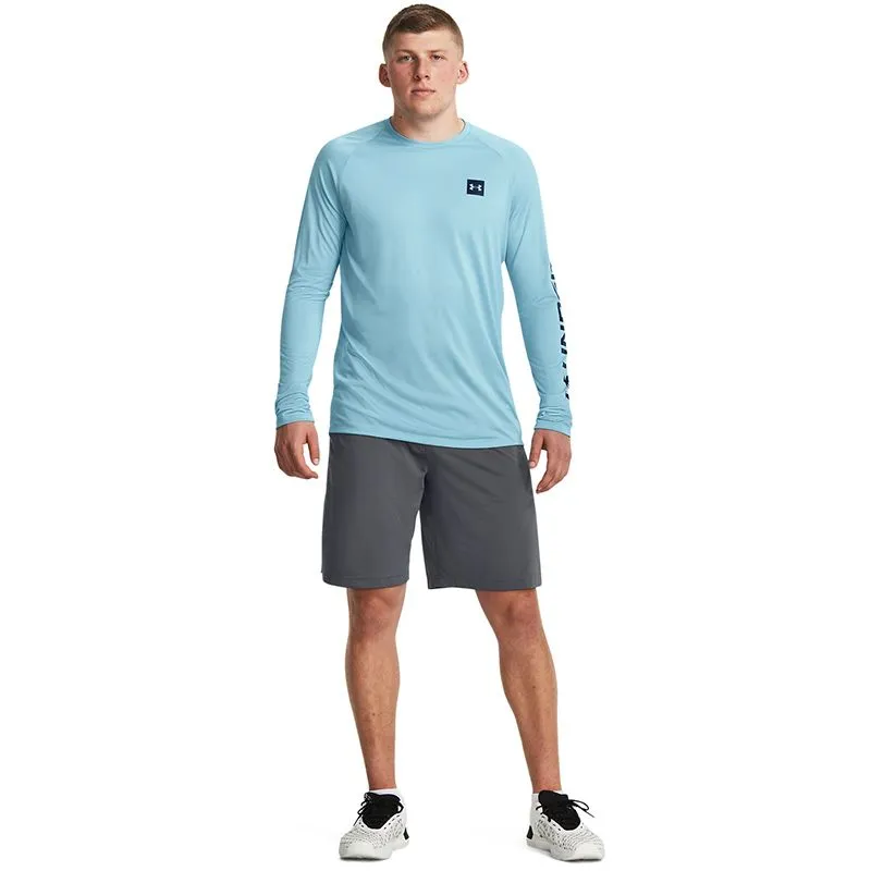 Men's UA Tech Print Fill Long Sleeve