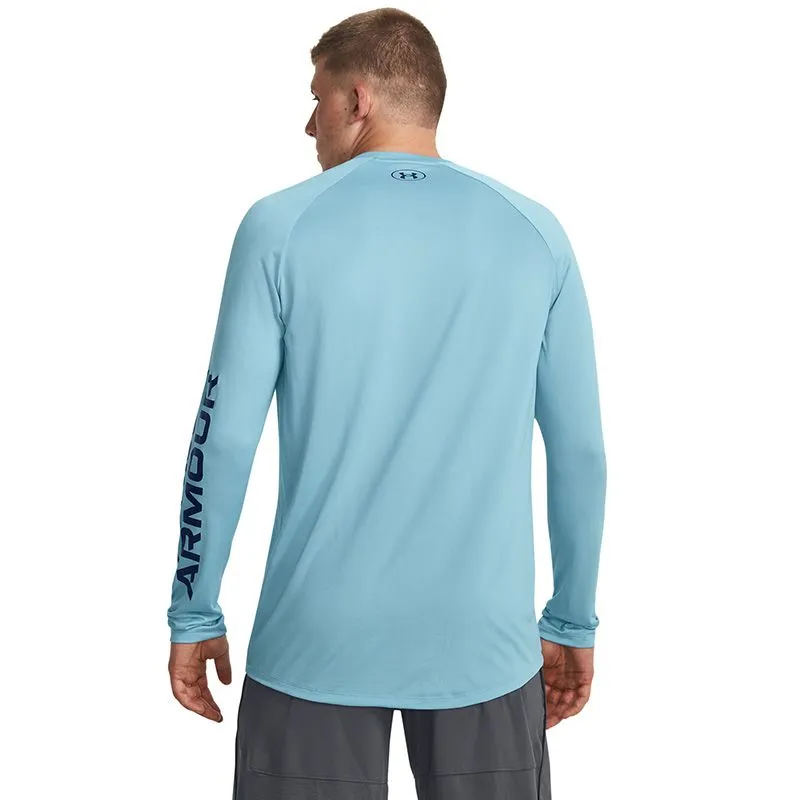 Men's UA Tech Print Fill Long Sleeve