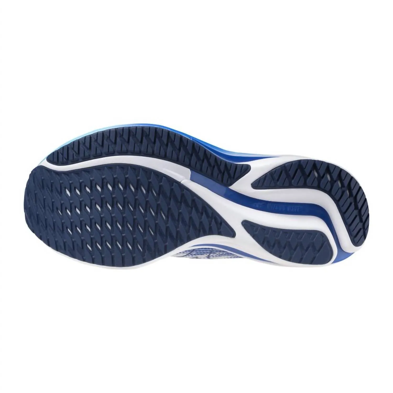 Men's Wave Rider 28 Shoes In White-Estate Blue