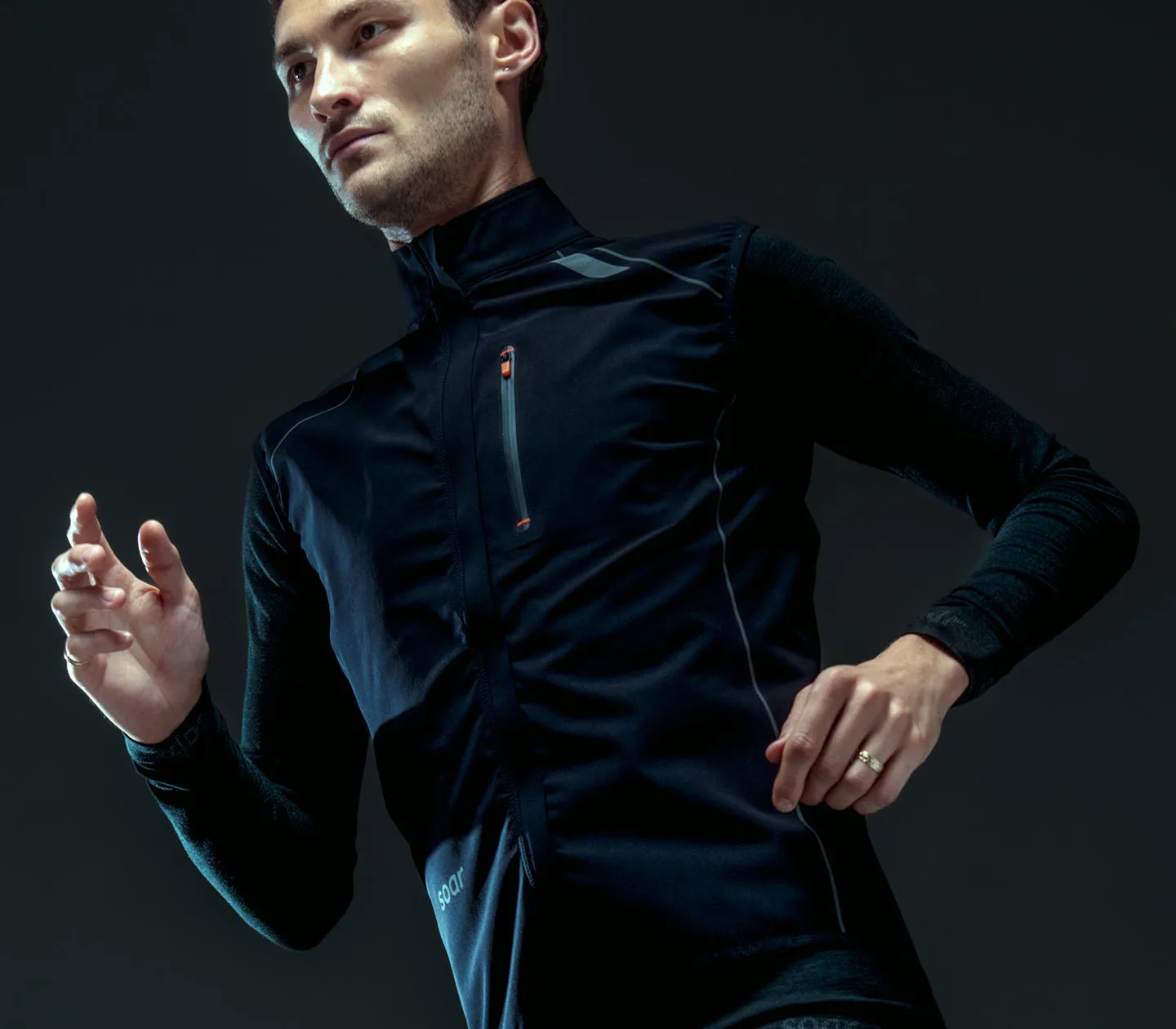 Men's Winter Gilet | Black