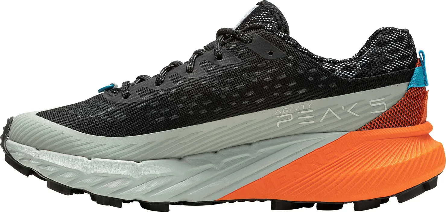 Merrell Agility Peak 5 Womens Trail Running Shoes - Black