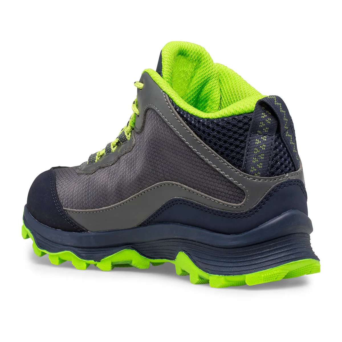 Merrell Moab Speed Mid WP Hiker - Navy/Green