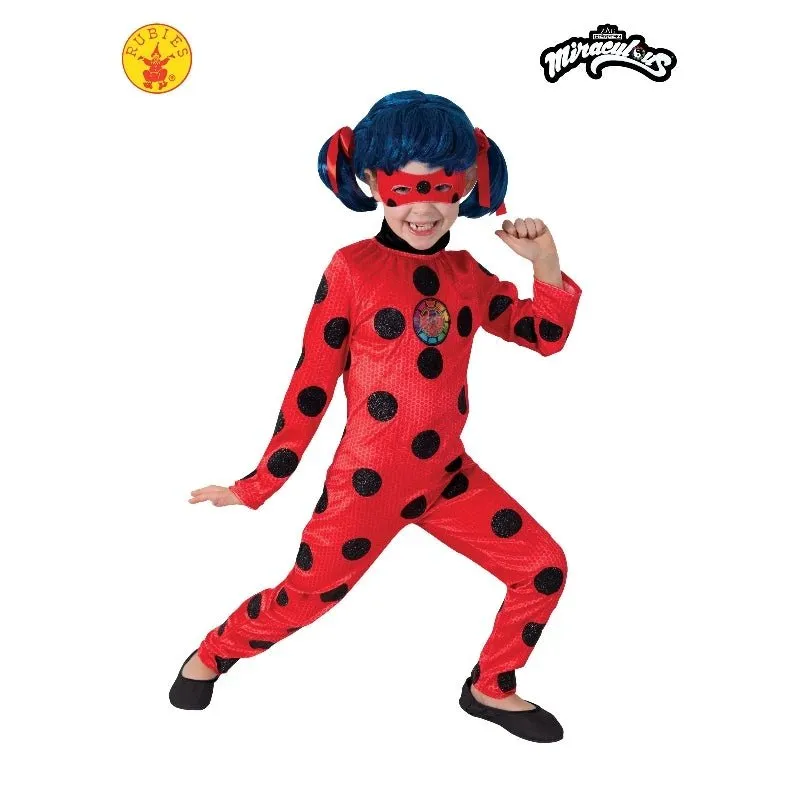 MIRACULOUS LADYBUG DELUXE COSTUME, CHILD