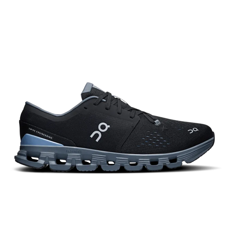 On Men's Cloud X 4 - Black/Chambray