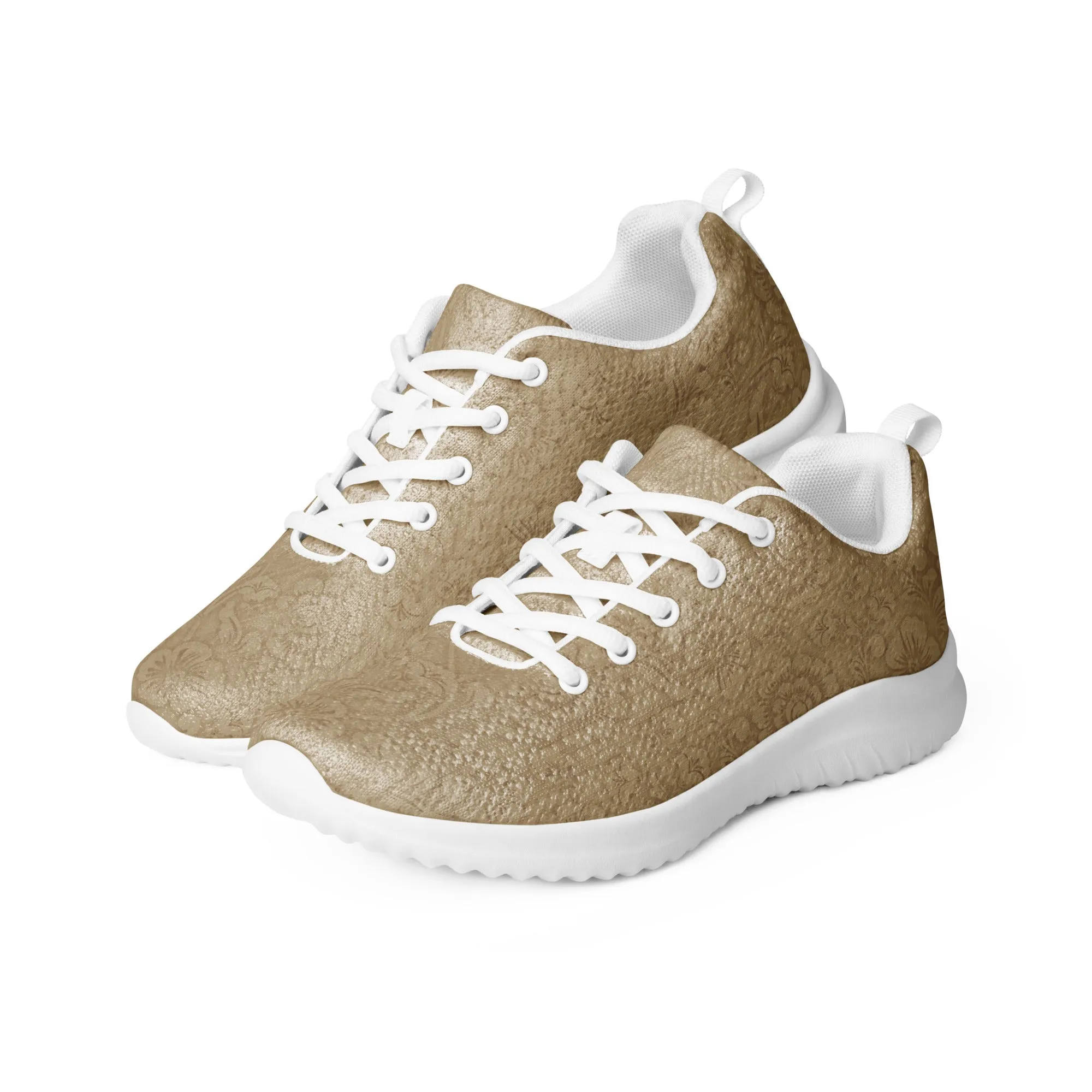Ornate Rococo Patterned Athletic Shoes