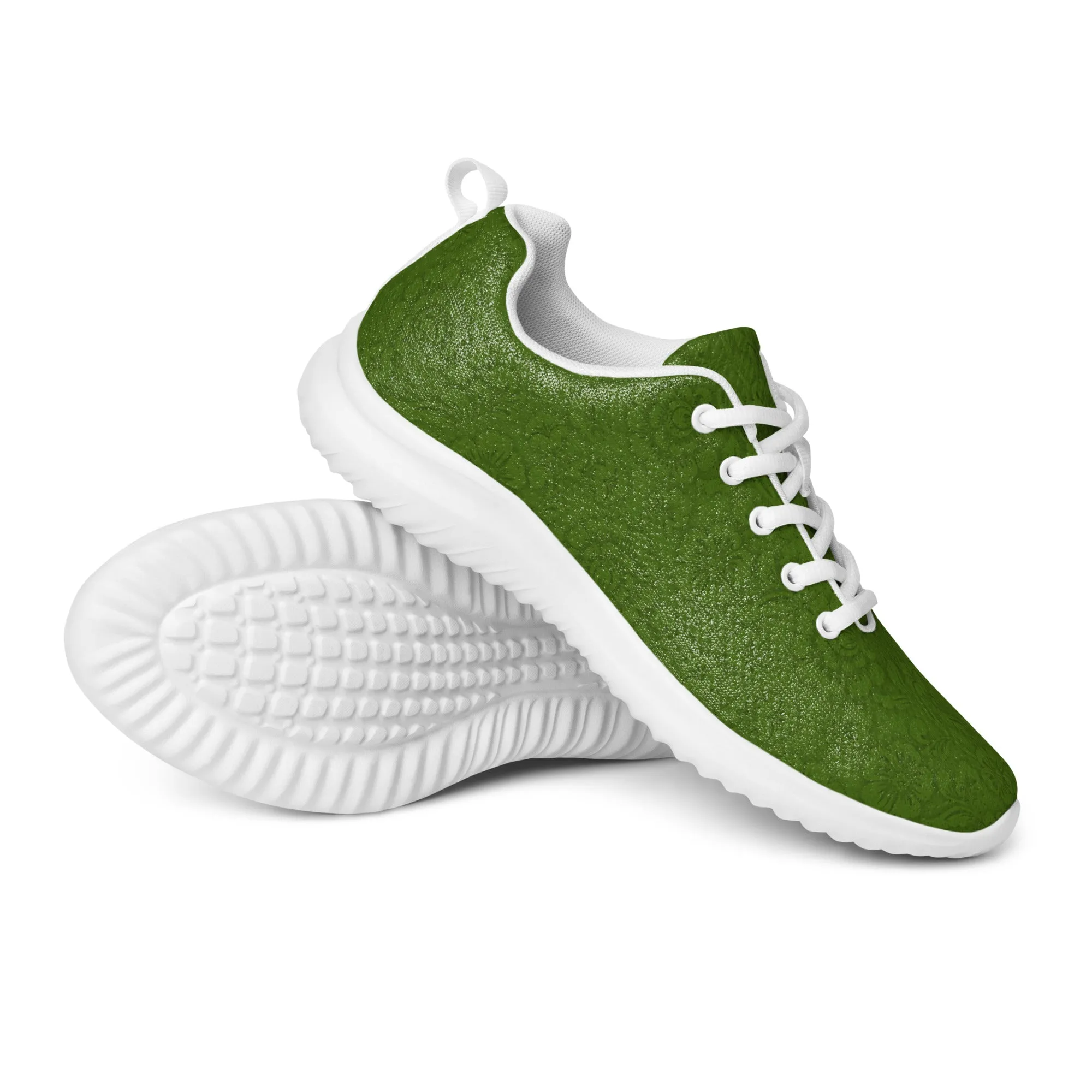 Ornate Rococo Patterned Athletic Shoes