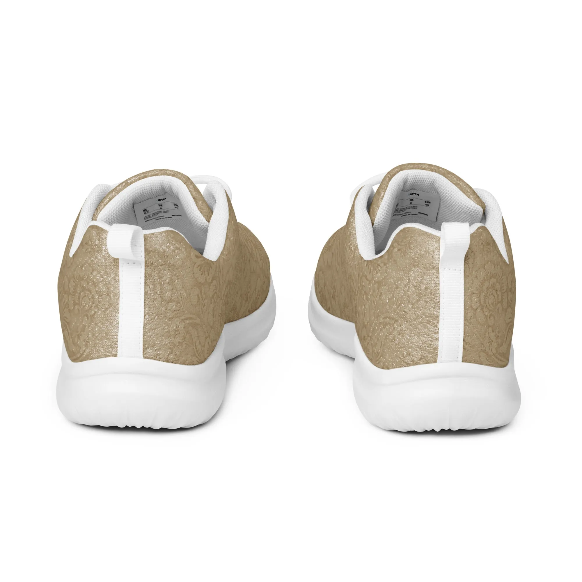 Ornate Rococo Patterned Athletic Shoes