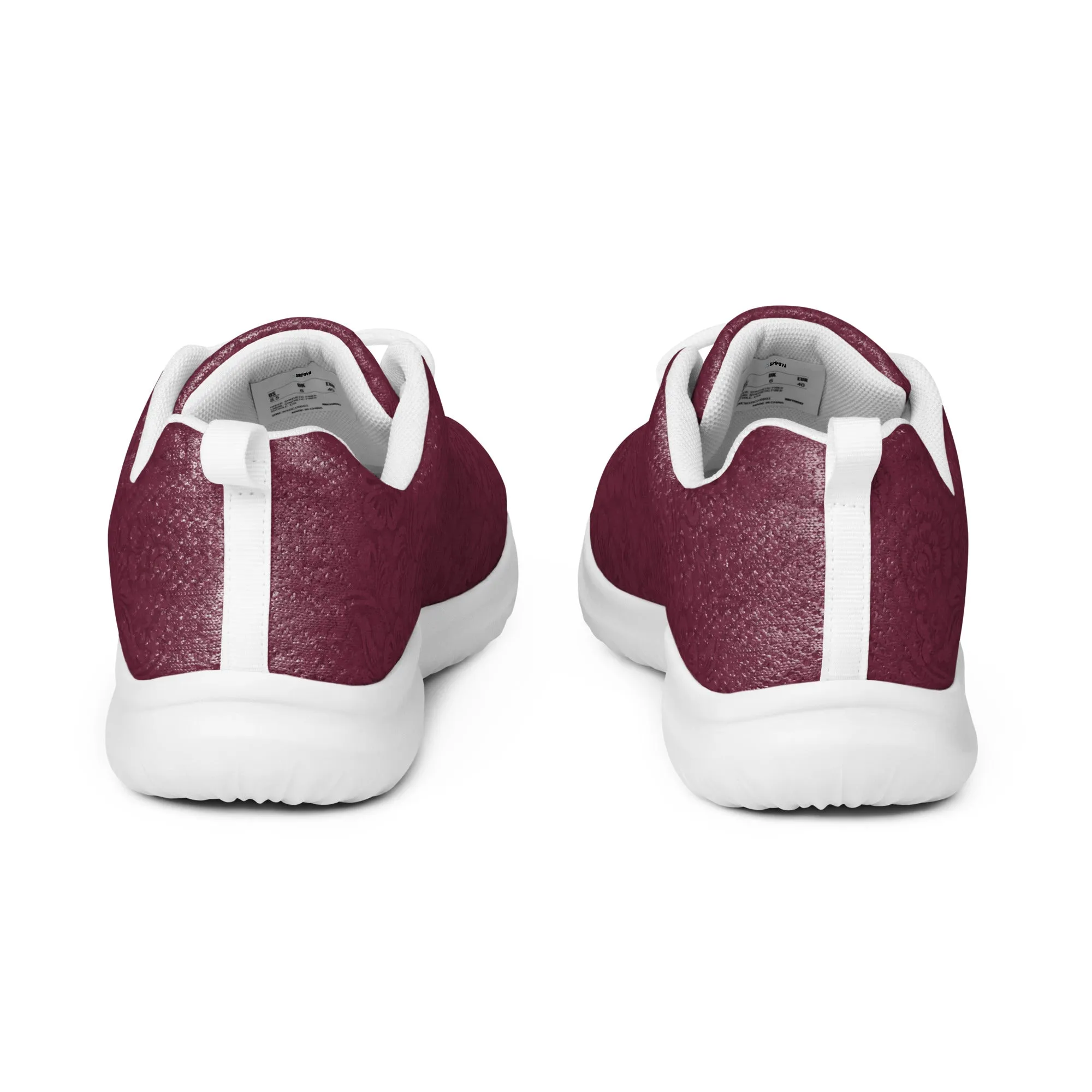 Ornate Rococo Patterned Athletic Shoes