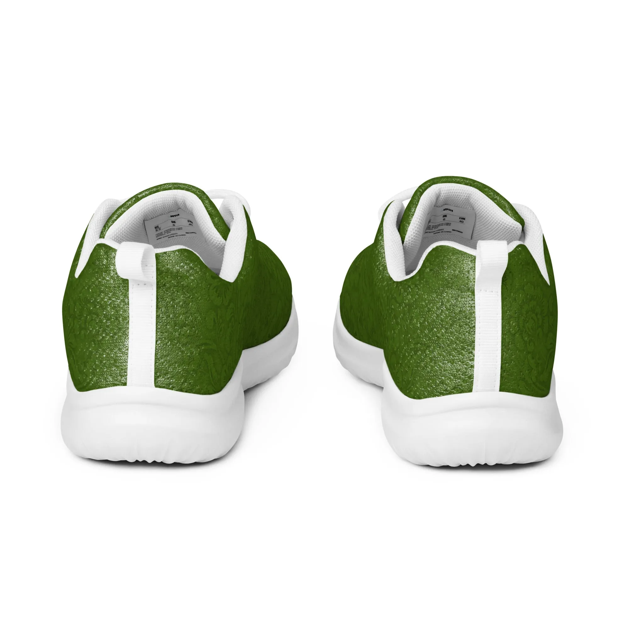 Ornate Rococo Patterned Athletic Shoes