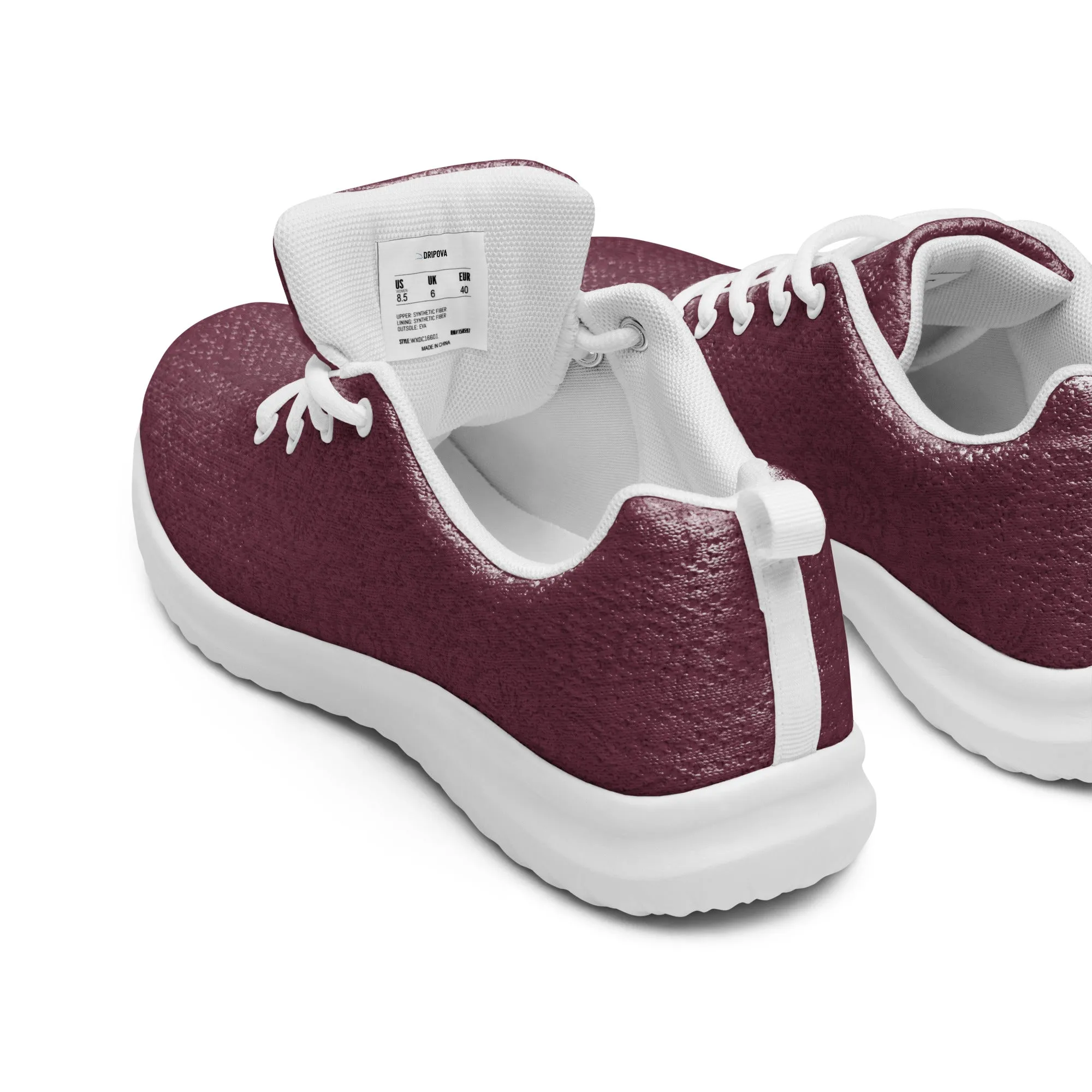 Ornate Rococo Patterned Athletic Shoes