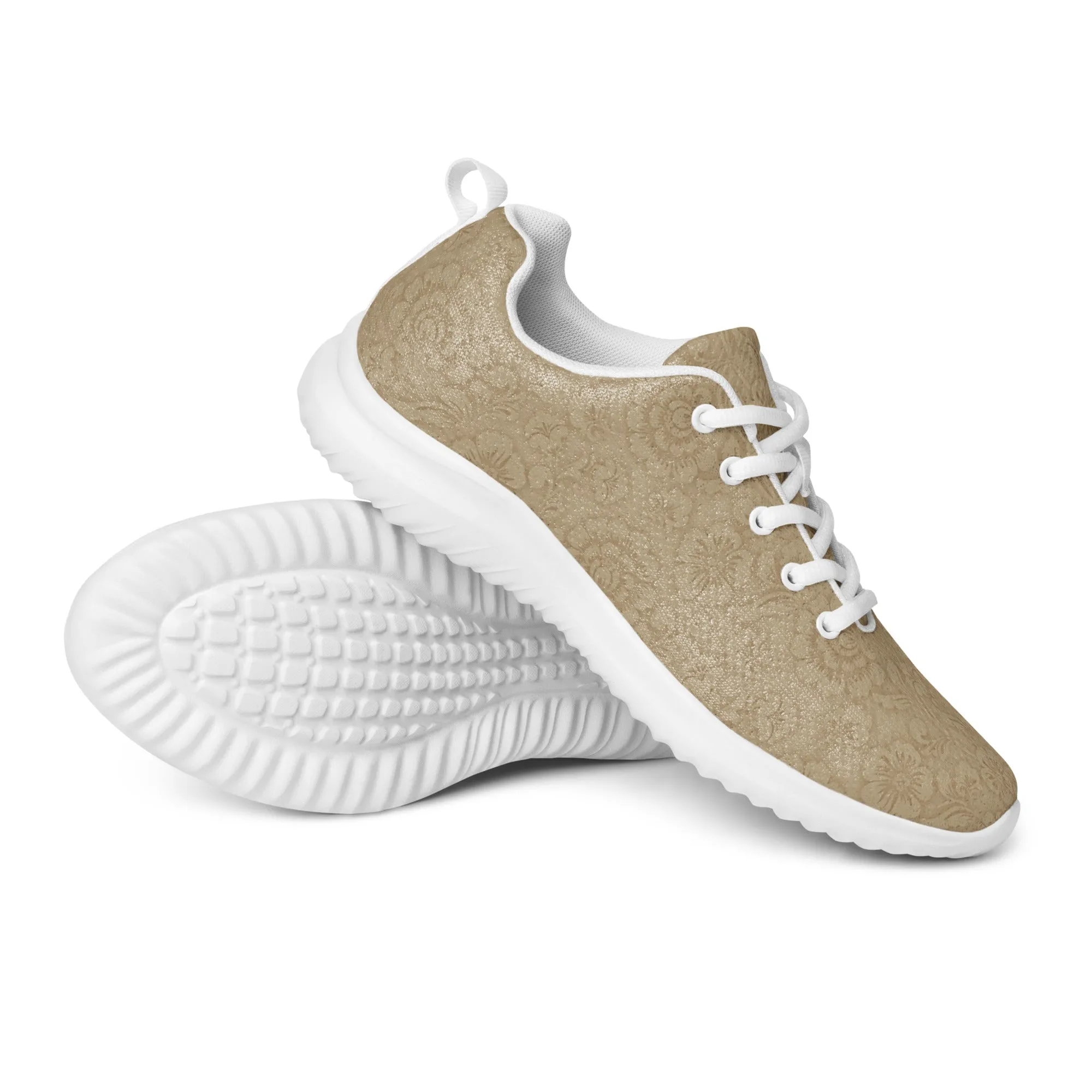 Ornate Rococo Patterned Athletic Shoes