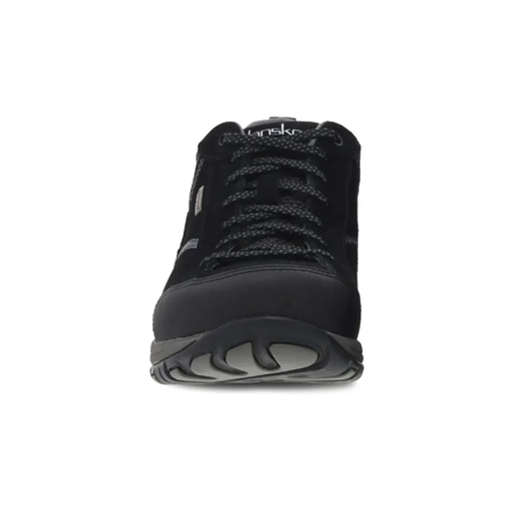 Paisley - Wide - Black/Black Suede Sneaker - 4359-470294