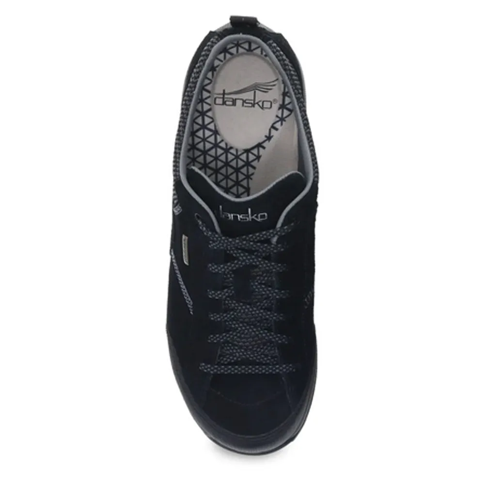 Paisley - Wide - Black/Black Suede Sneaker - 4359-470294