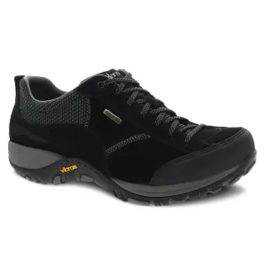 Paisley - Wide - Black/Black Suede Sneaker - 4359-470294