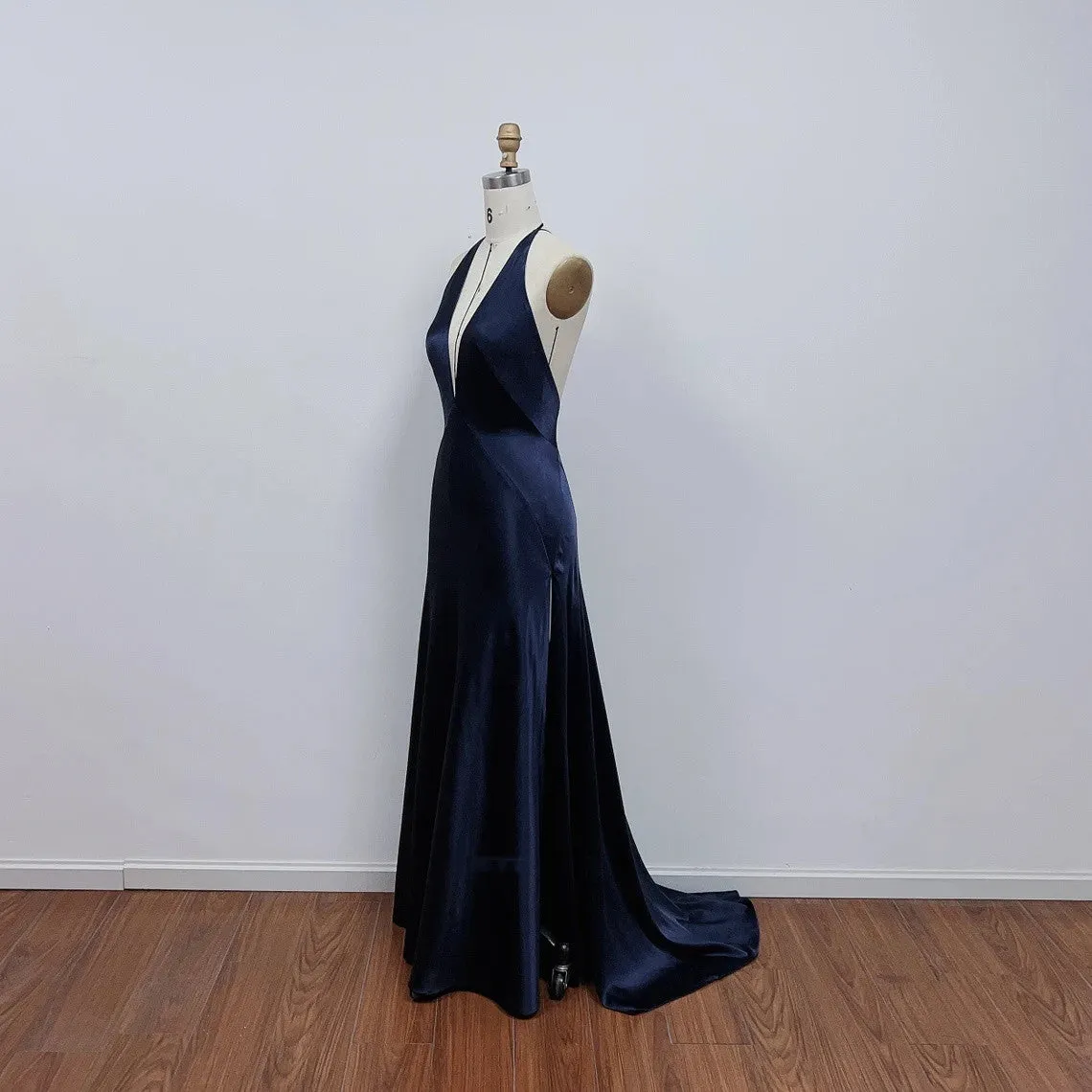 Paloma Navy Dress No Time to Die Costume Outfit