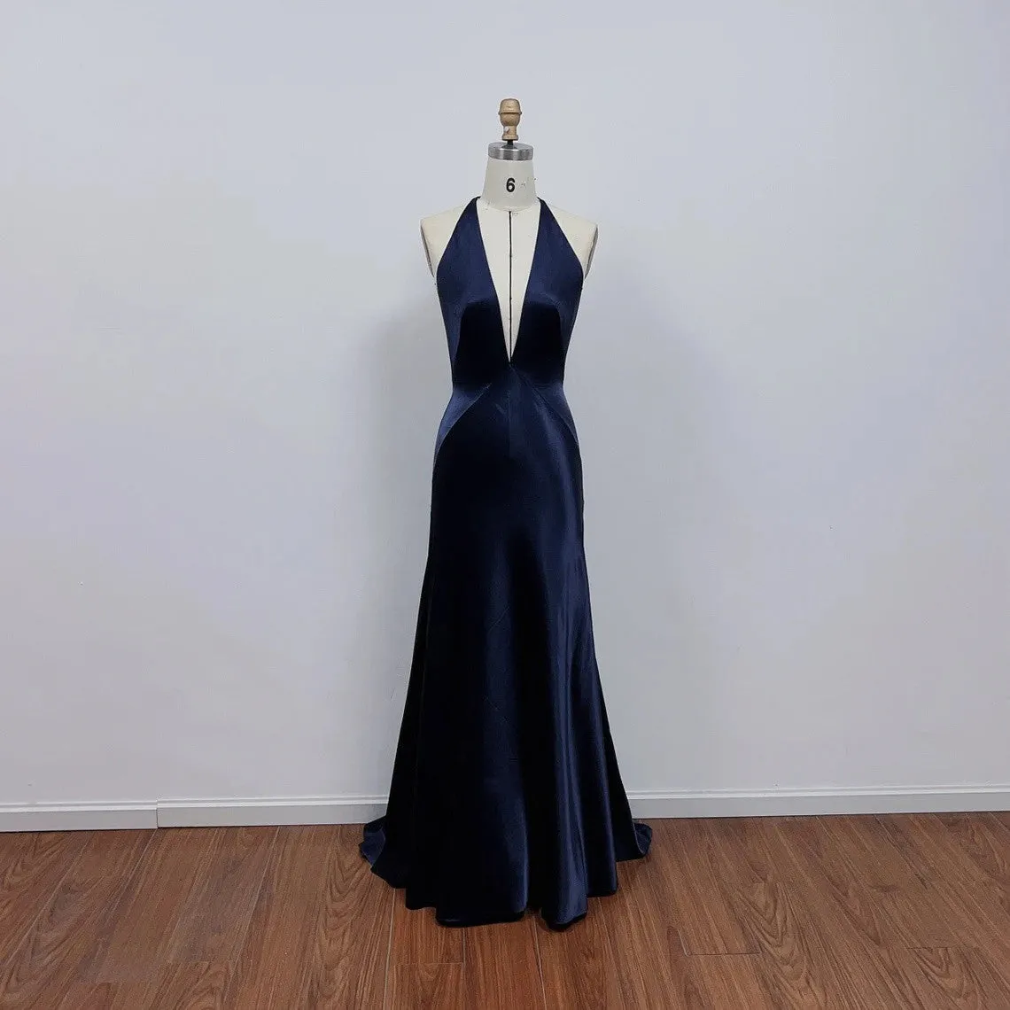 Paloma Navy Dress No Time to Die Costume Outfit
