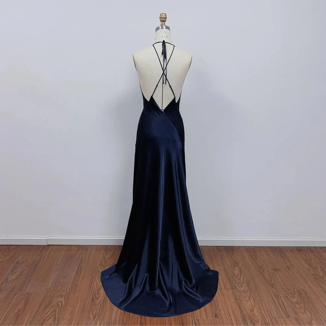 Paloma Navy Dress No Time to Die Costume Outfit