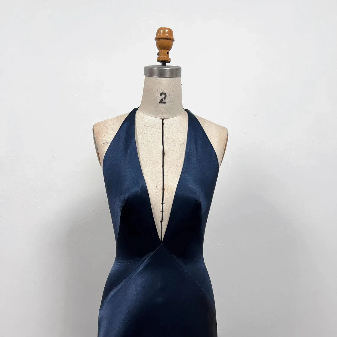 Paloma Navy Dress No Time to Die Costume Outfit