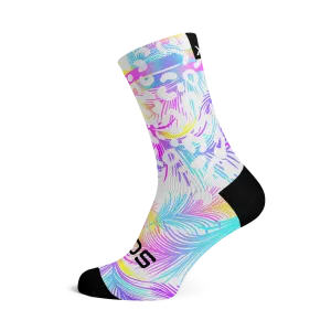Pastel White Socks