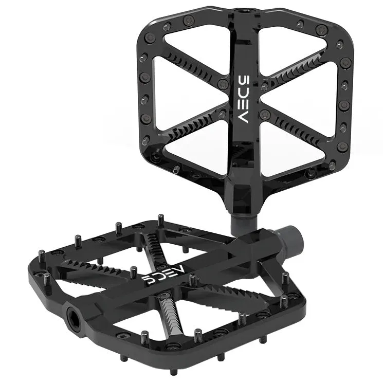Pedales Trail/Enduro Flat, Negro
