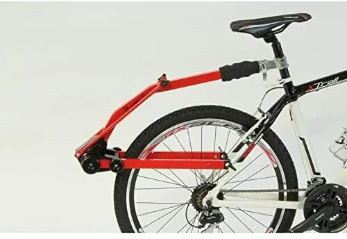 Peruzzo Trail Angel Kids Bicycle Tow Bar Tag Along For 10" - 24"  - Red