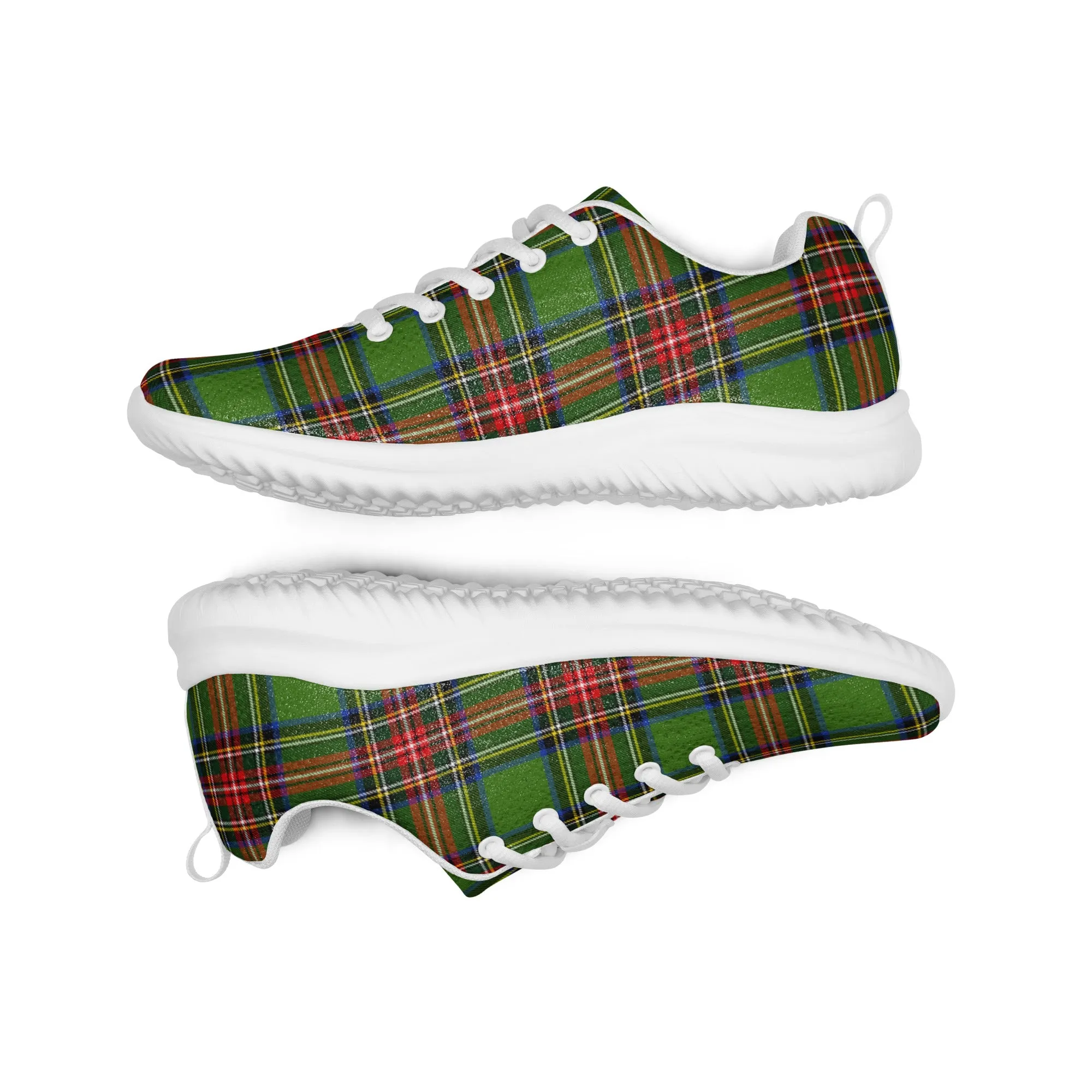 Plaid Power Women’s Athletic Shoes